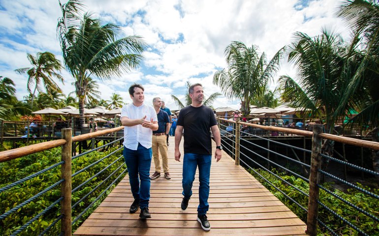 Paulo Dantas garante investimentos para potencializar o turismo na Barra de Santo Antônio