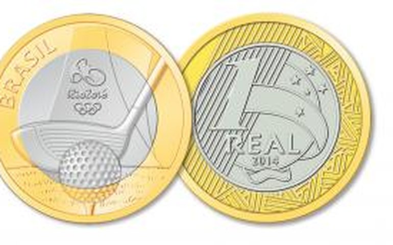 Começam a ser vendidas moedas comemorativas das Olimpíadas de 2016