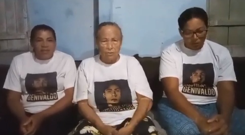 Família de Genivaldo pede justiça / Foto: Divulgação