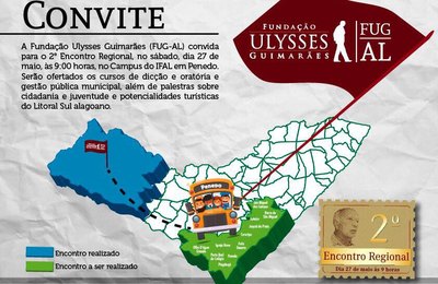 Penedo sedia II Encontro Regional da Fundação Ulysses Guimarães
