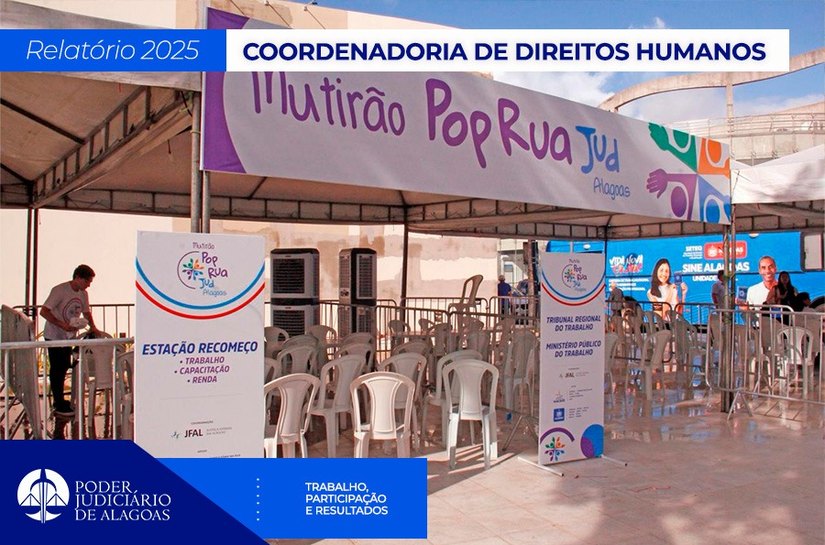 Coordenadoria de Direitos Humanos do TJAL fortalece garantia de direitos fundamentais em 2025