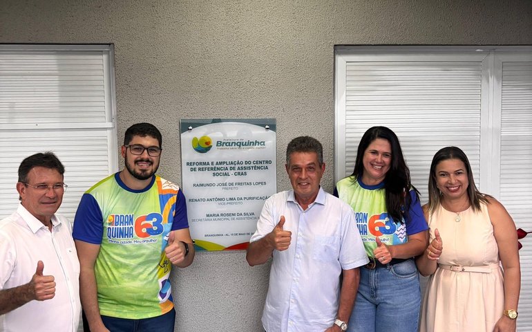 Prefeitura de Branquinha entrega sede do Cras totalmente reestruturada