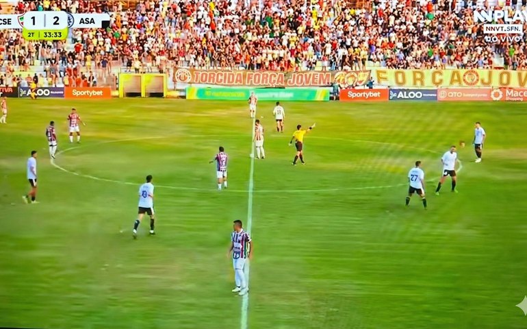 ASA vence o CSE em Palmeira, chega a 11 pontos; jogo termina em confusão