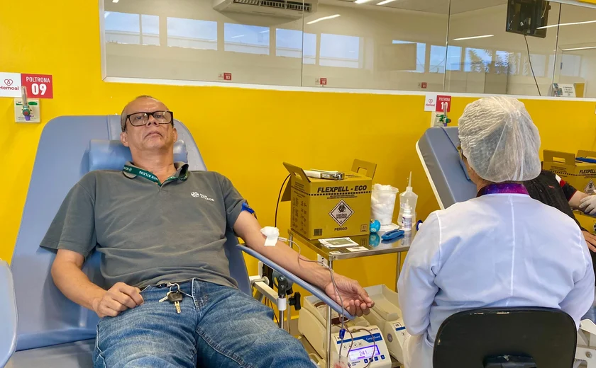 Hemoal está com estoque de sangue baixo e faz apelo para doações urgentes