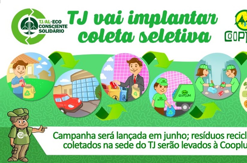 TJ discute estratégias para implantação da coleta seletiva solidária