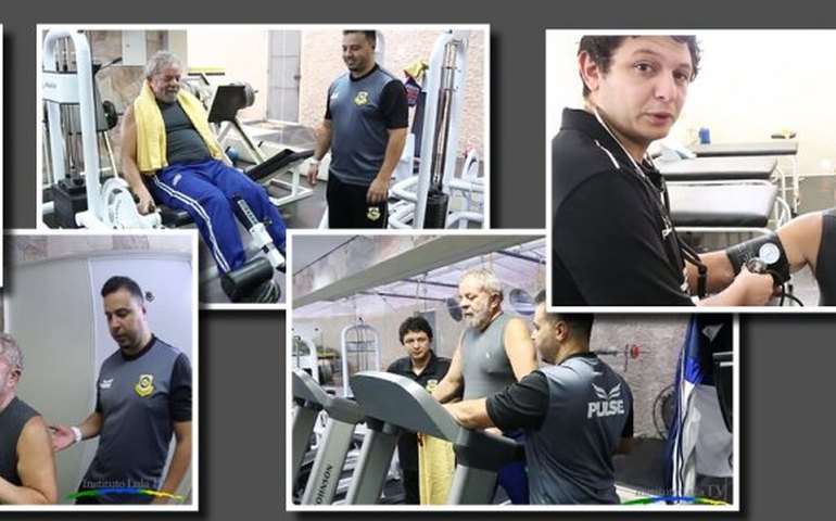 Em forma, Lula se prepara para 2018: pressão 12 por 7