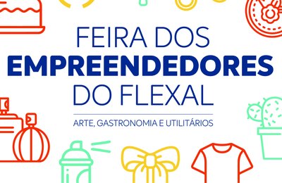 Feira dos Empreendedores do Flexal promove comércio, cultura e gastronomia