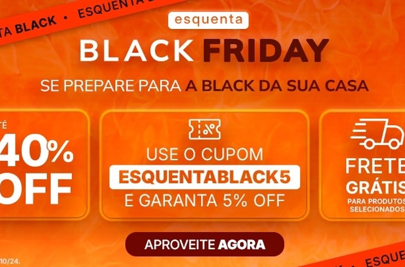 MadeiraMadeira promove esquenta Black Friday com descontos de até 40%, frete grátis e cupons promocionais