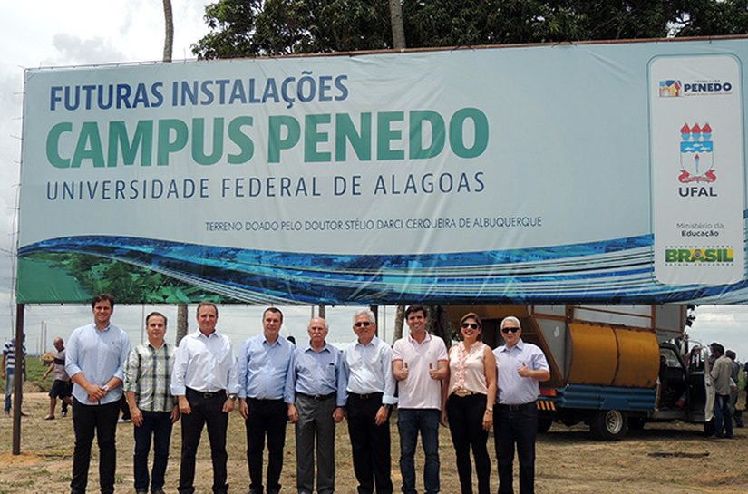 Ufal recebe terreno para funcionamento de futuro Campus Penedo