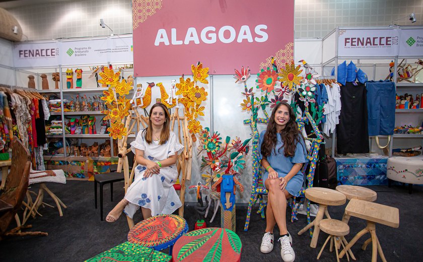 Artesãos alagoanos participam da 5ª edição da Feira Nacional de Artesanato e Cultura em Fortaleza