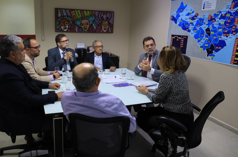 MPAL recebe Diretoria da Fecomércio e Sesc/Senac para formulação de convênio em prol de populações vulneráveis