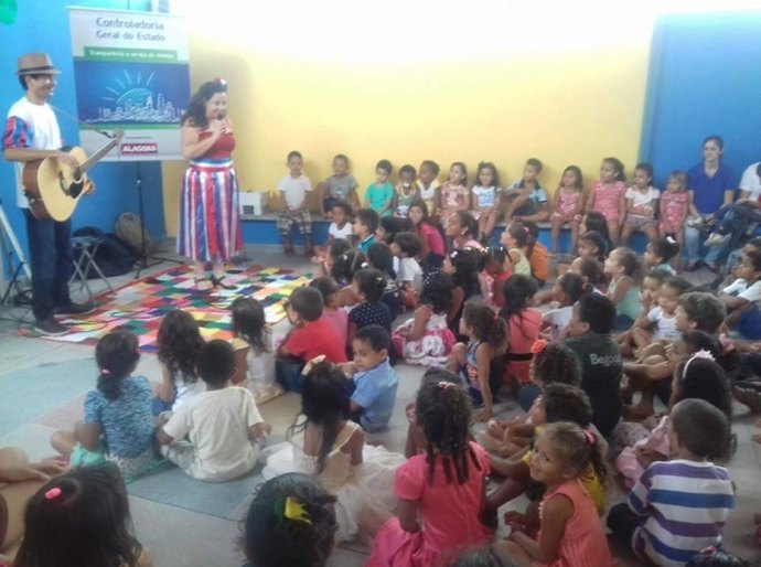 Controladoria-Geral do Estado leva ação infantil para o Sertão