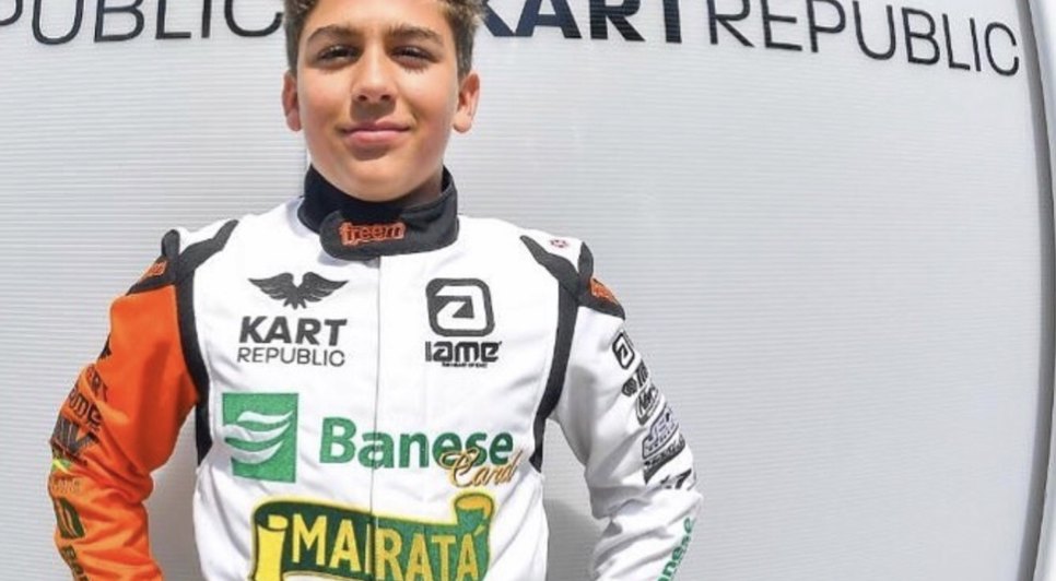 PILOTO DE KART GUILHERME FIGUEIREDO