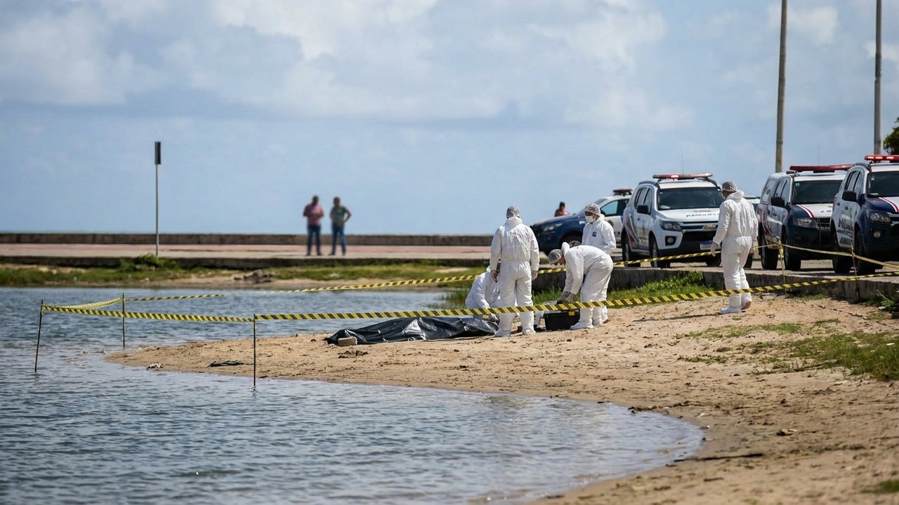 Mistério na Orla: Corpo de homem é encontrado na Lagoa da Anta em pleno domingo