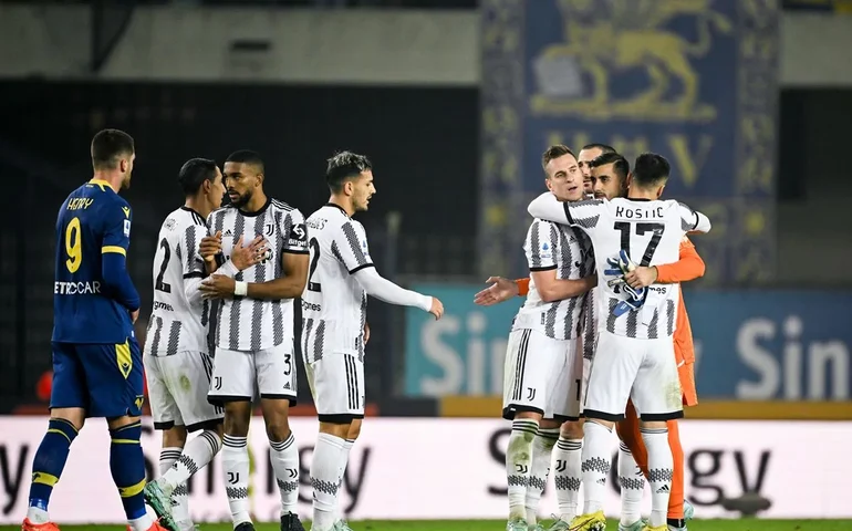Juventus sofre contra o Frosinone, ameaçado de rebaixamento, e vence com gol no final