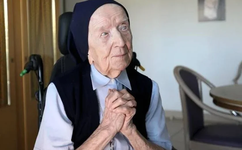 Aos 118 anos, freira é a pessoa mais velha do mundo