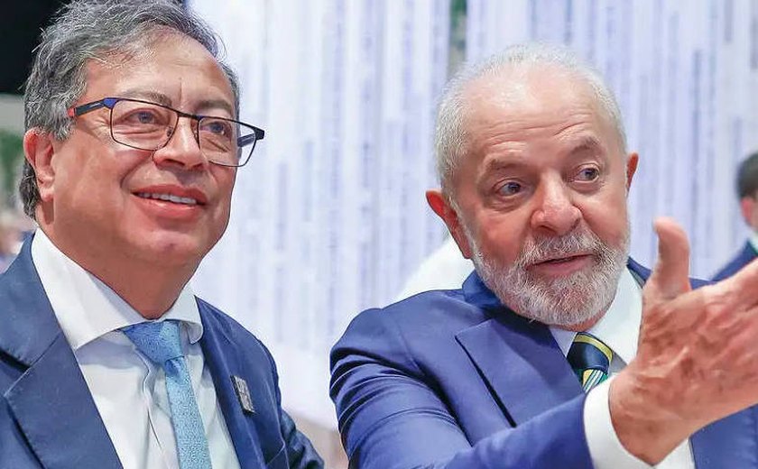 Lula se reúne com presidente da Colômbia e cumpre agendas em Bogotá nesta quarta-feira