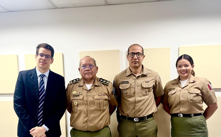 PM se reúne com juiz da 1ª Vara Cível da Comarca de Santana do Ipanema para tratar sobre o TCO