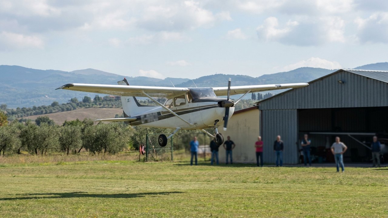 Aviões leves na Itália conseguem decolar sem pilotos nem motores ligados
