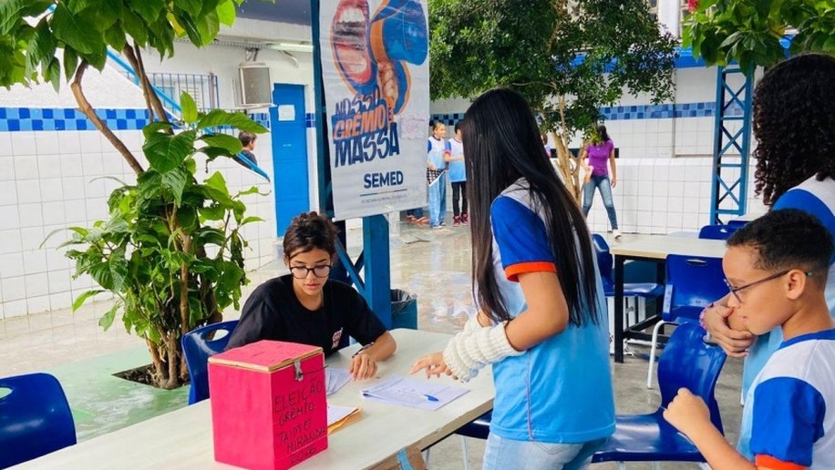 Eleições de Grêmios Estudantis fortalece protagonismo de alunos em escolas da rede municipal de Maceió