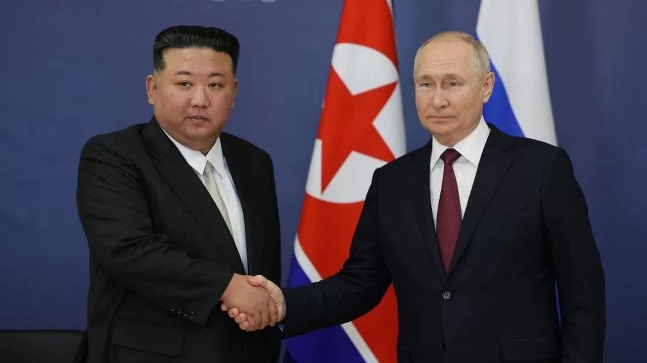 Ao lado de Putin, Kim promete ajuda na luta da Rússia contra o Ocidente