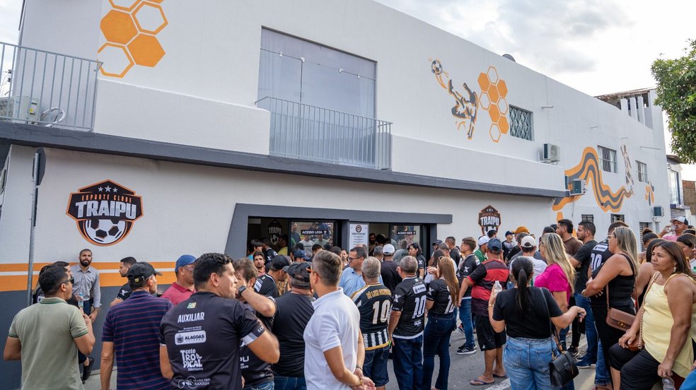 Esporte Clube Traipu inaugura sede administrativa e loja oficial do clube