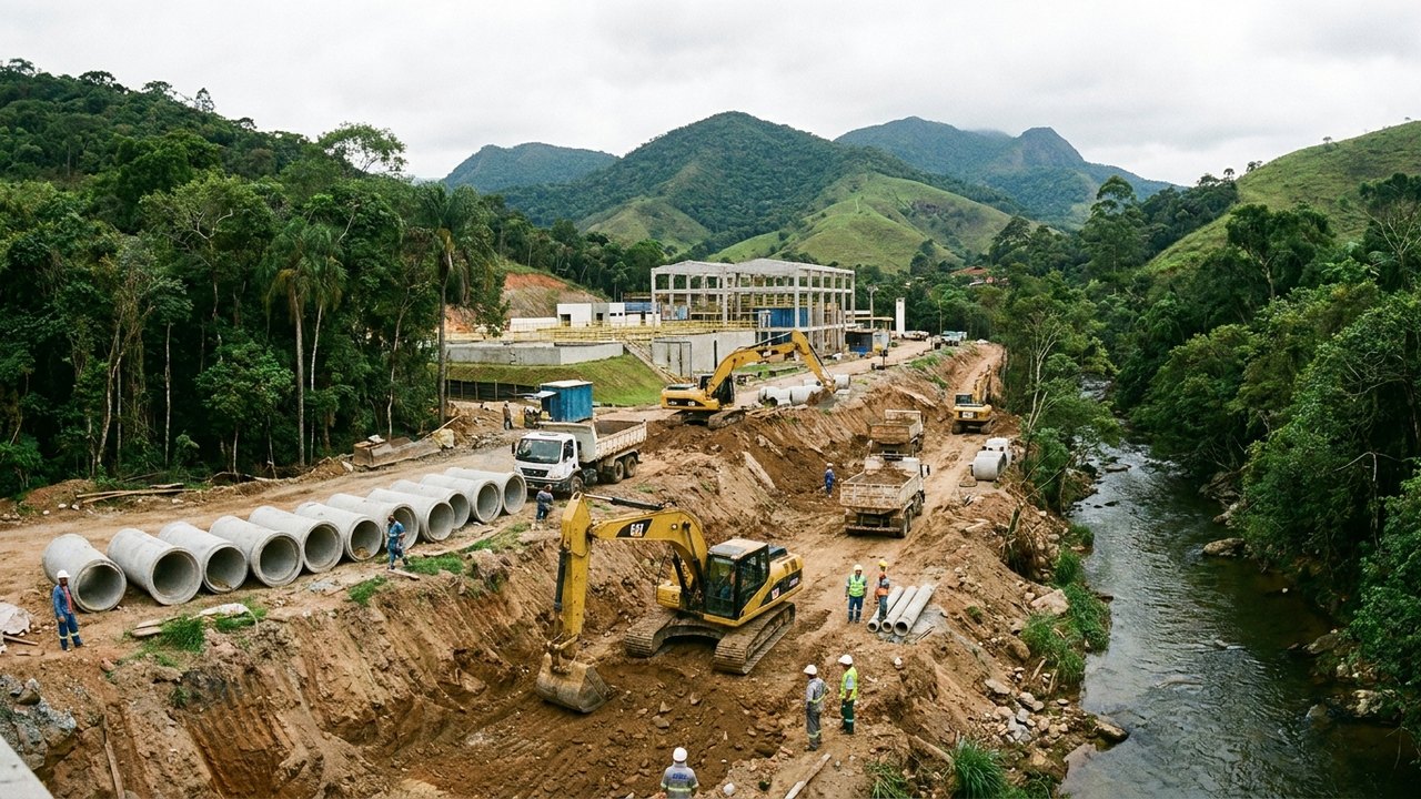 Concessionária amplia investimentos em saneamento em Petrópolis