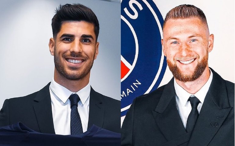 PSG anuncia Asensio e Skriniar como primeiros reforços para a próxima temporada