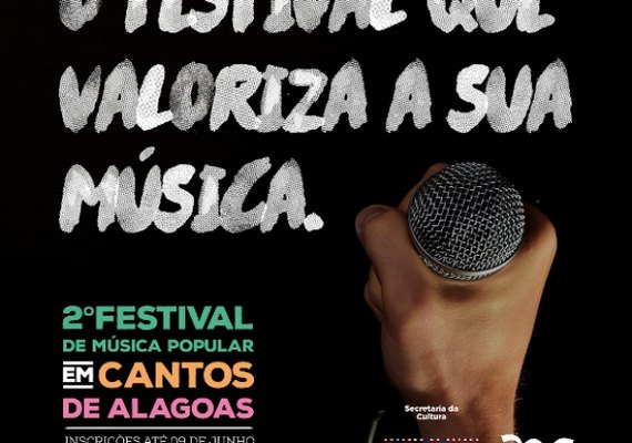 Inscrições para Festival Em Cantos se encerram nesta sexta (9)