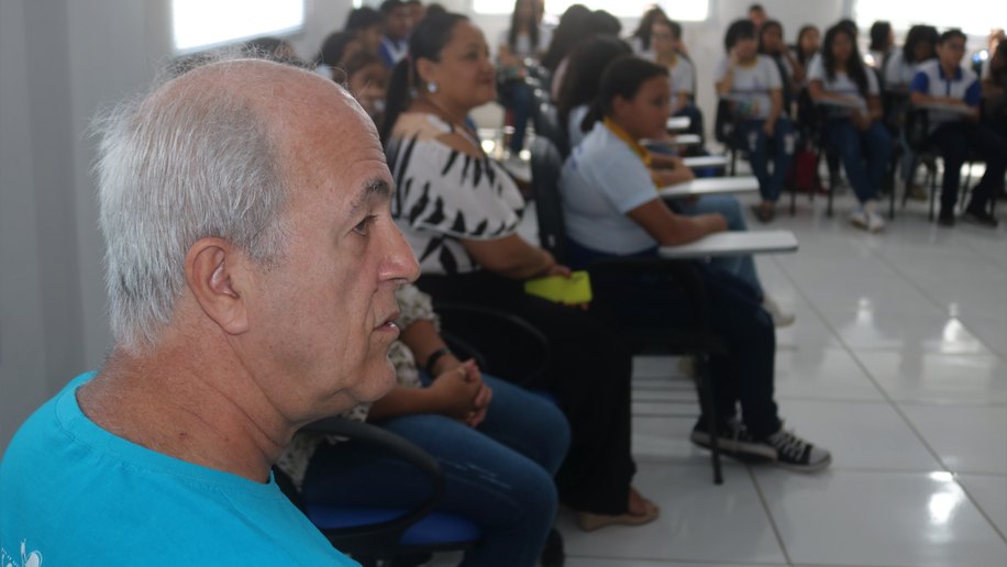 Mais de 45 alunos participam da aula inaugural sobre projeto de Educação Fiscal em Campo Alegre
