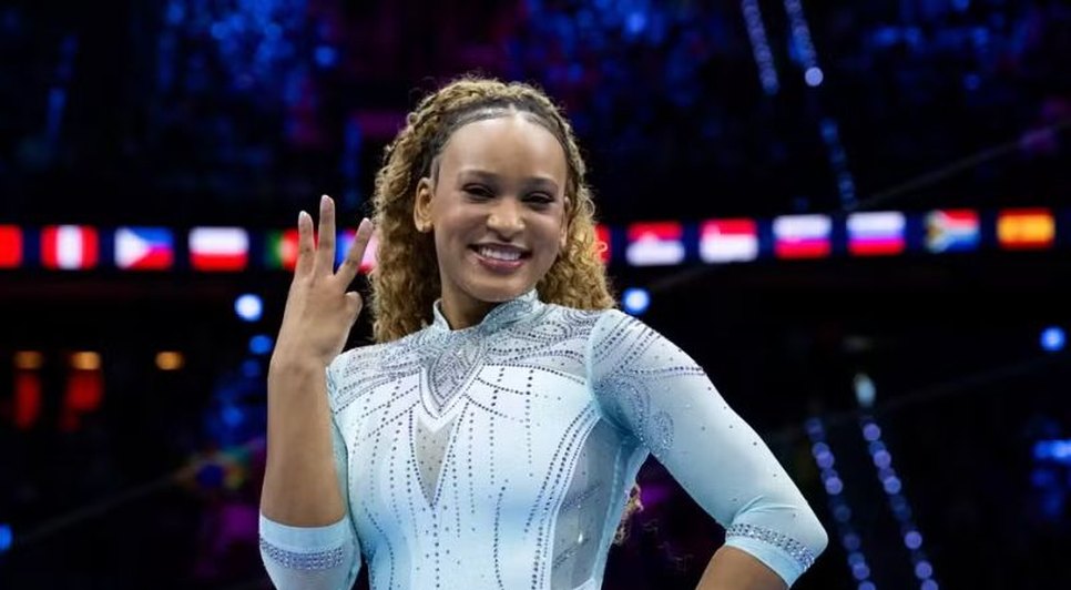 Atleta brasileira Rebeca Andrade / Foto: Reprodução