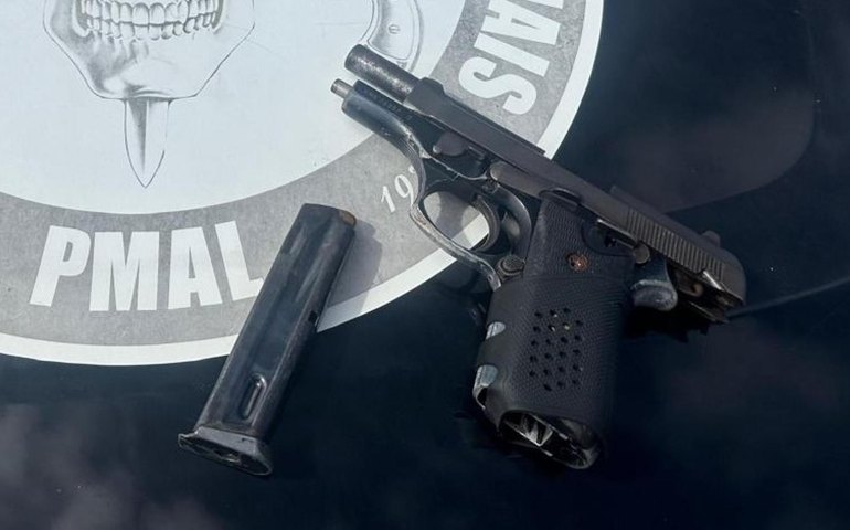  PM apreende arma de fogo em operação conjunta com a Polícia Federal 