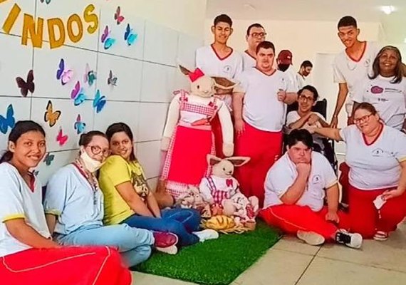 Pestalozzi de Arapiraca celebra a inclusão na comemoração de seu aniversário de 26 anos