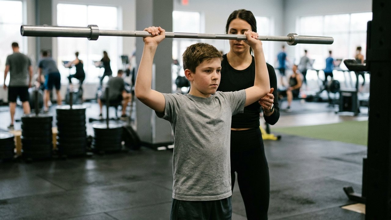 Musculação para crianças: a partir de que idade é seguro levantar peso?