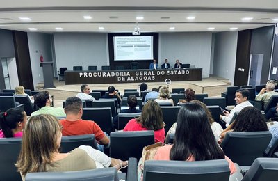 PGE/AL inicia novo eixo de capacitação sobre a atuação institucional em Alagoas