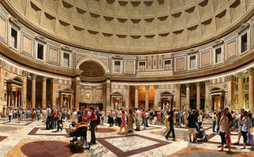 Panteão de Roma começará a cobrar ingressos em 2018