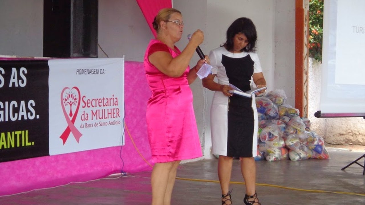 Caminhada da Mulher pela Paz atrai mais de 3 mil pessoas na Barra de Santo Antônio