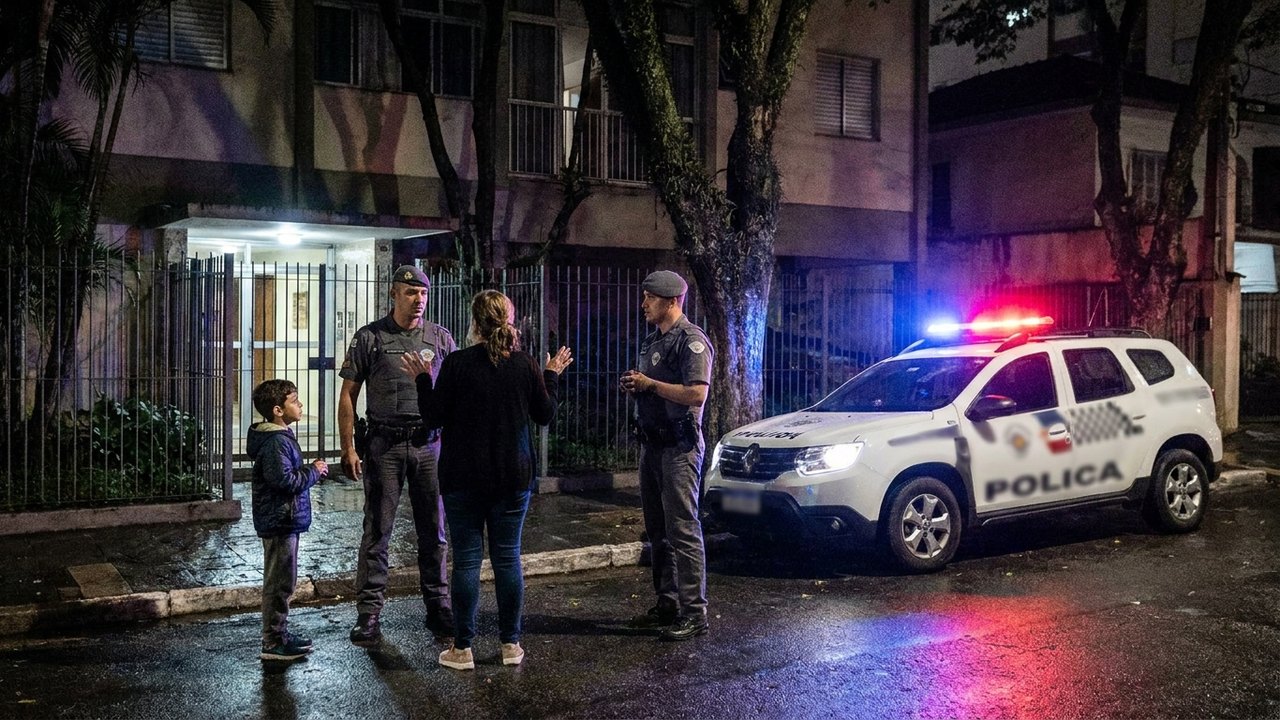 Menino de 8 anos liga para polícia após pai agredir a mãe com uma faca em Perdizes