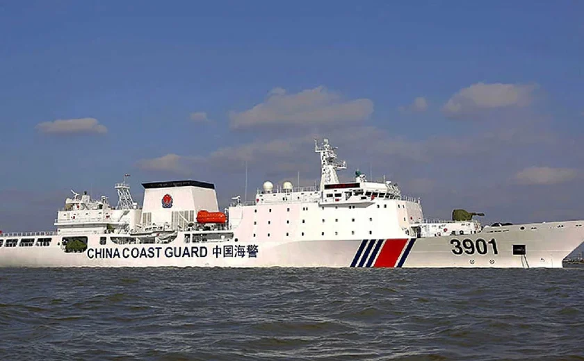 Navios da Guarda Costeira chinesa entram em ‘águas restritas’ de Taiwan