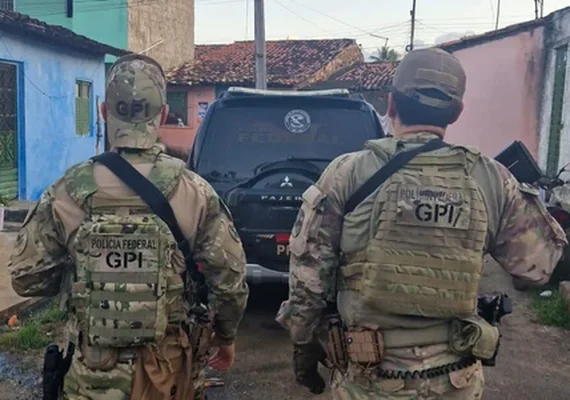 PF deflagra operação contra disputas pelo domínio do tráfico de drogas em Maceió