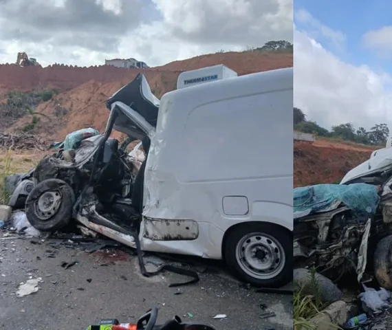 Homem morre após colisão frontal na BR-424; vítima chegou ao HGE em estado gravíssimo