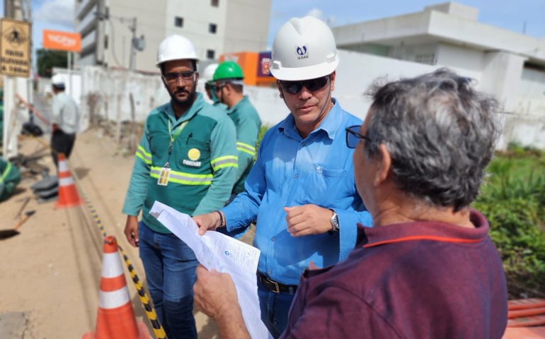 Prefeitura acompanha início das frentes de trabalho da Algás na Avenida Ceci Cunha