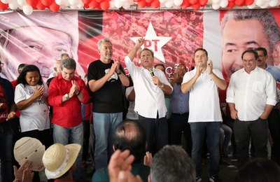 PT e PCdoB realizam convenção e confirmam apoio a Renan Calheiros e Renan Filho  
