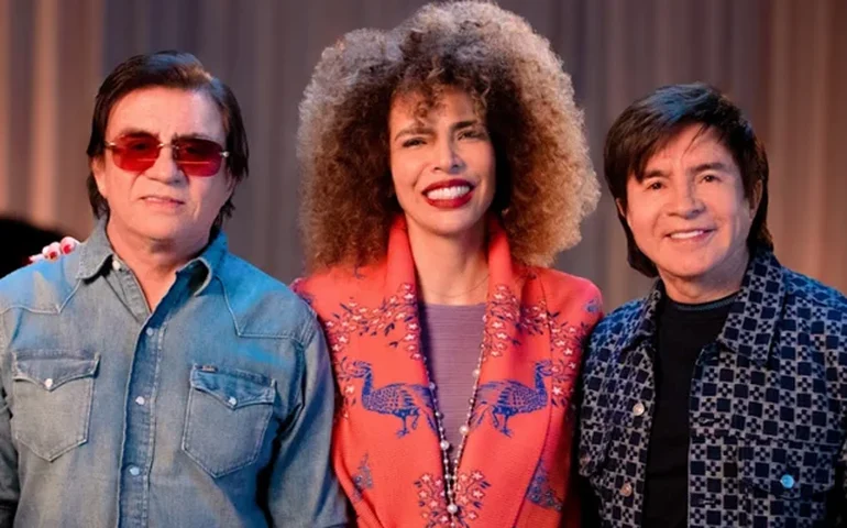 Chitãozinho & Xororó e Vanessa da Mata unem sertanejo e MPB em releitura emocionante de “Foi Deus Quem Fez Você”