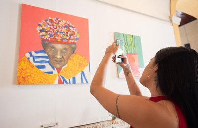 Exposição "Retrato Reencanto" agrada visitantes no Museu da Imagem e do Som de Alagoas