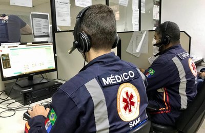 Atendimentos da Samu a pacientes com Covid-19 reduzem em 66% em 2022