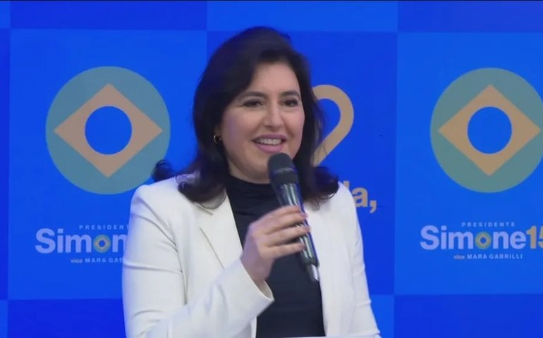 Simone Tebet, Padilha e Rosângela Lyra fazem ato pró-Lula com empresários