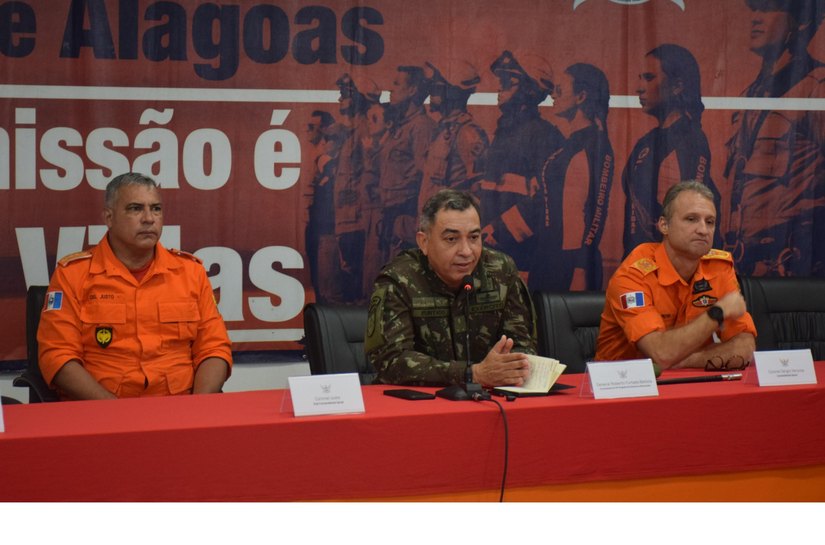 Visita técnica fortalece integração entre Exército e Corpo de Bombeiros Militar de Alagoas