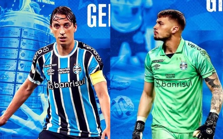 Grêmio renova com Gabriel Grando e Geromel, mas não revela tempo de contrato do zagueiro