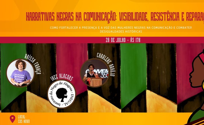 Evento discute silenciamento, estereótipos e autoria feminina negra no jornalismo Evento discute silenciamento, estereótipos e autoria feminina negra no jornalismo